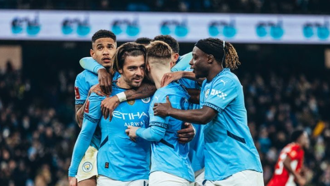 مانشستر سيتي يحقق انتصاراً ساحقاً في كأس إنجلترا