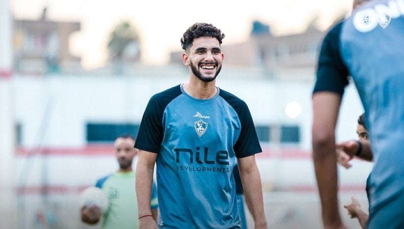 حسام أشرف يعود لهجوم الزمالك في مباراة غزل المحلة بالدوري